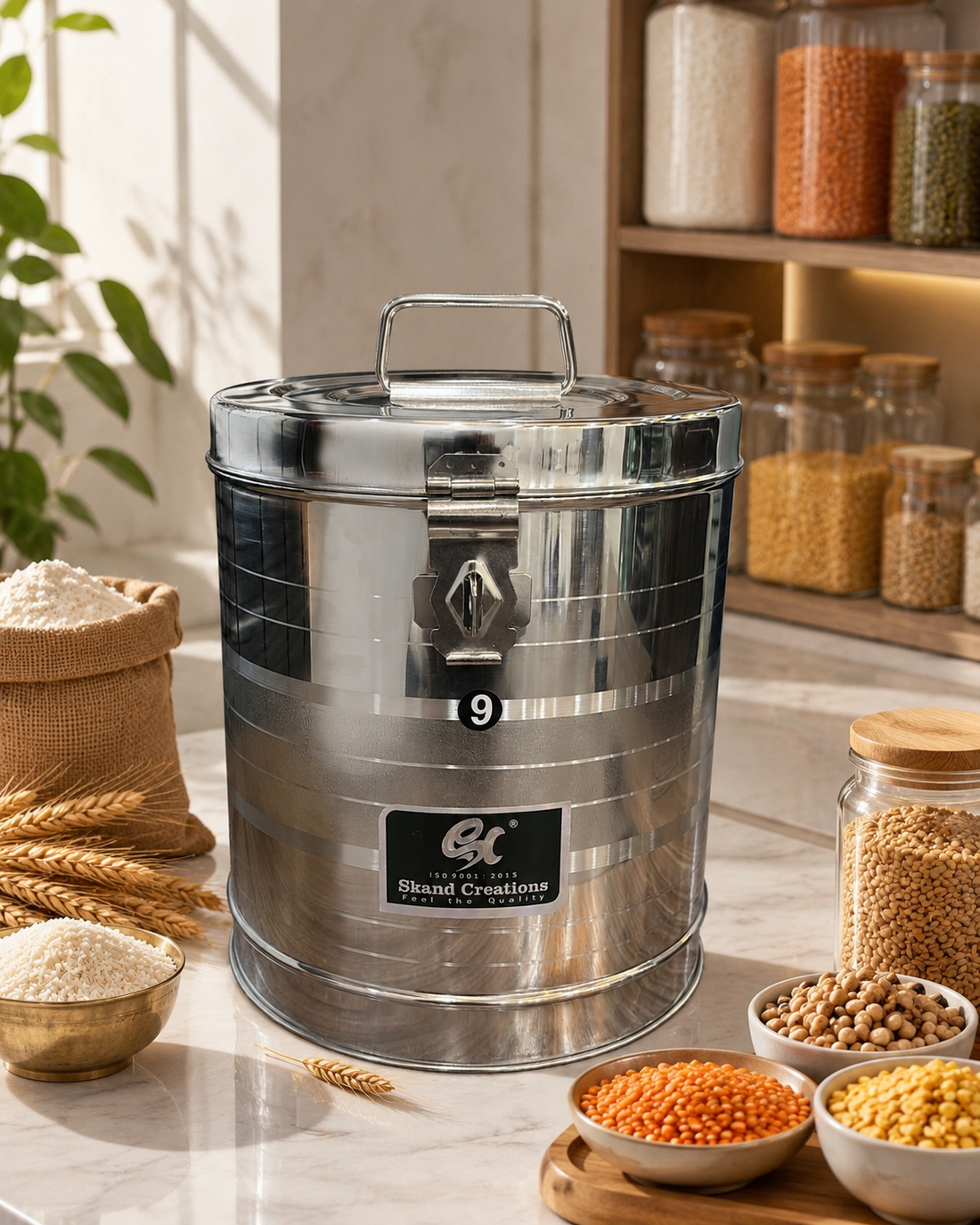 Skand Round Container